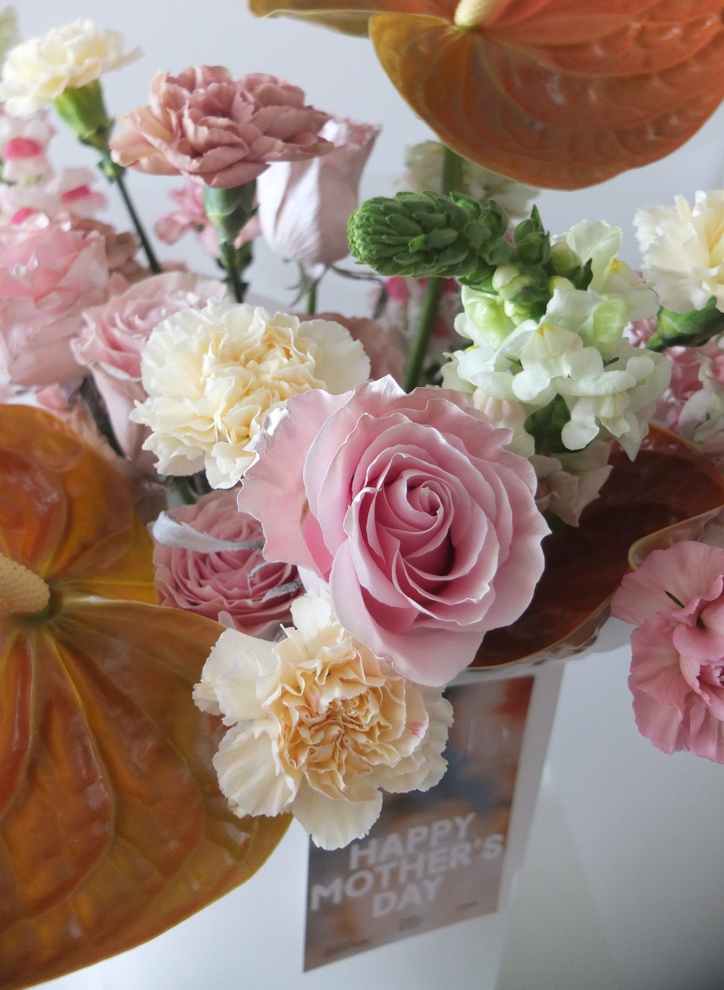 Warm Whisper Rose Mother's Day Bouquet