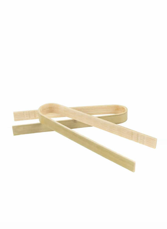 Mini Bamboo Tongs (10pcs/set)