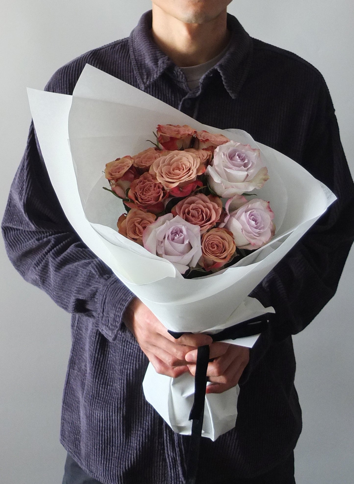 Antique Blush Valentine's Day Rose Bouquet