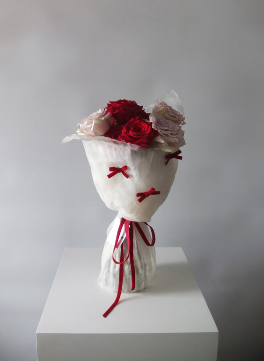 Velvet Rouge Valentine's Day Rose Bouquet